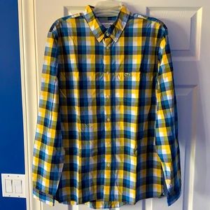 Lacoste Checkered Shirt Size L